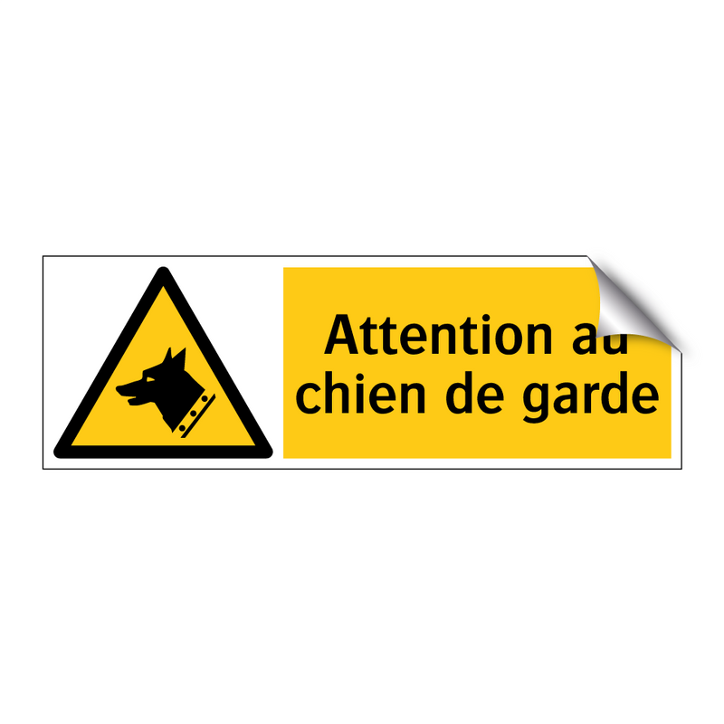 Attention au chien de garde