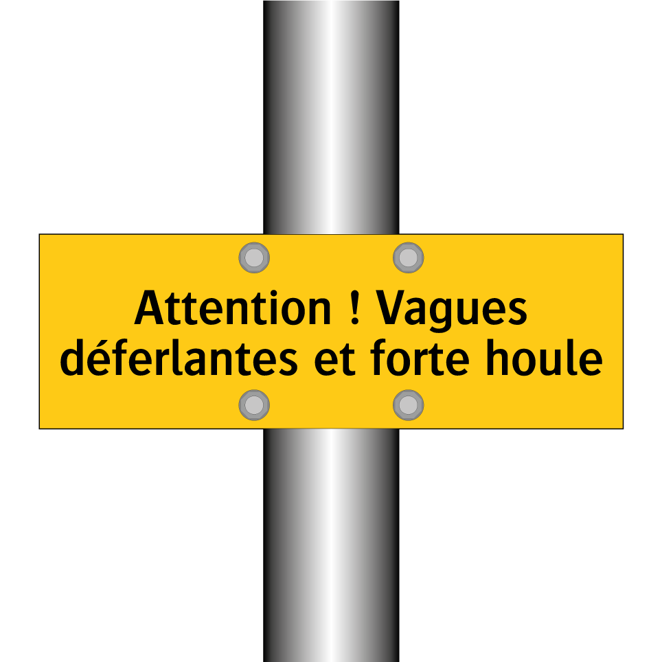 Attention ! Vagues déferlantes et forte houle