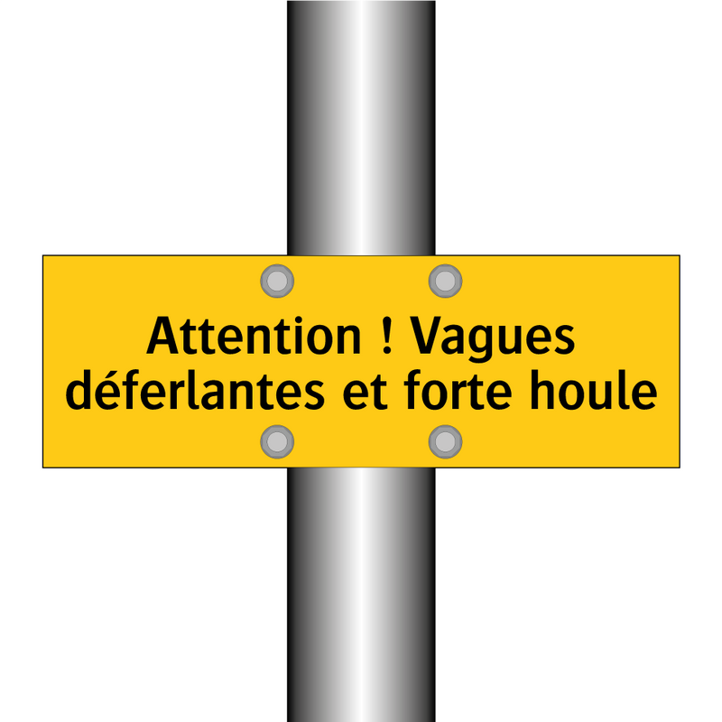 Attention ! Vagues déferlantes et forte houle