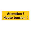 Attention ! Haute tension !