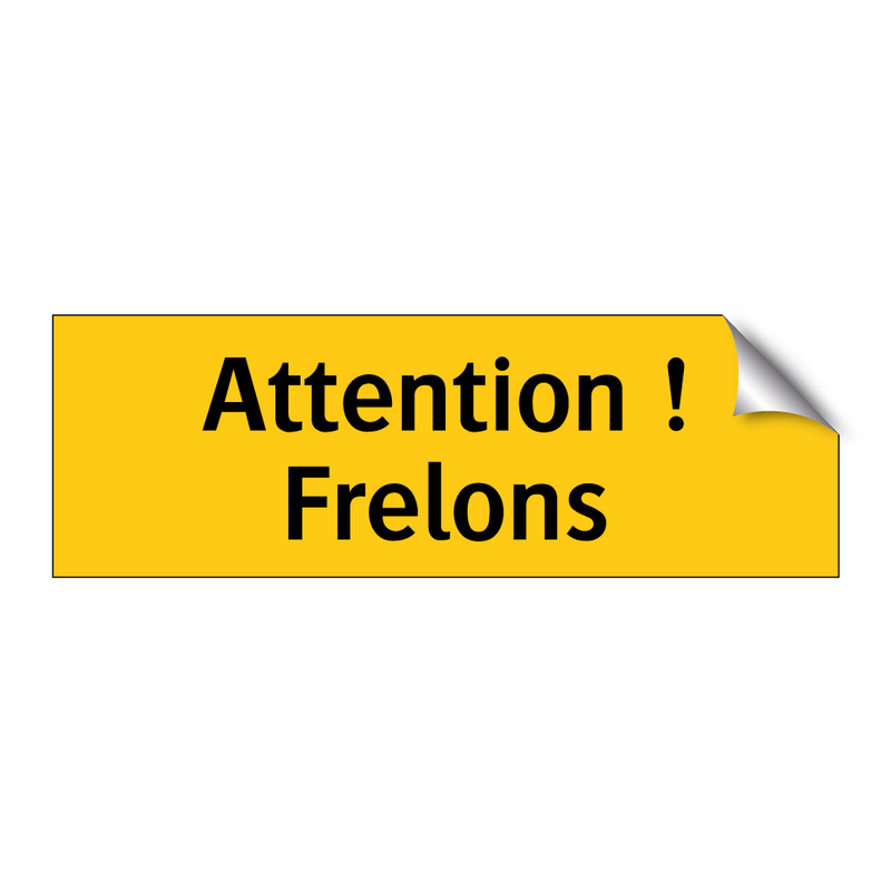 Attention ! Frelons