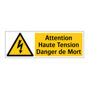 Attention Haute Tension Danger de Mort