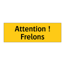 Attention ! Frelons