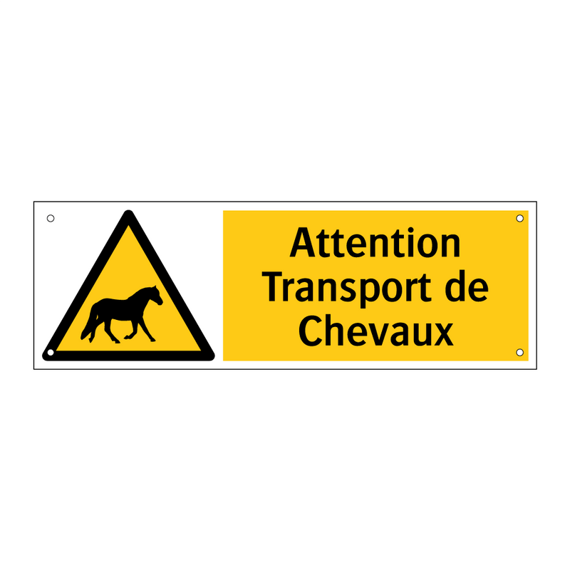 Attention Transport de Chevaux