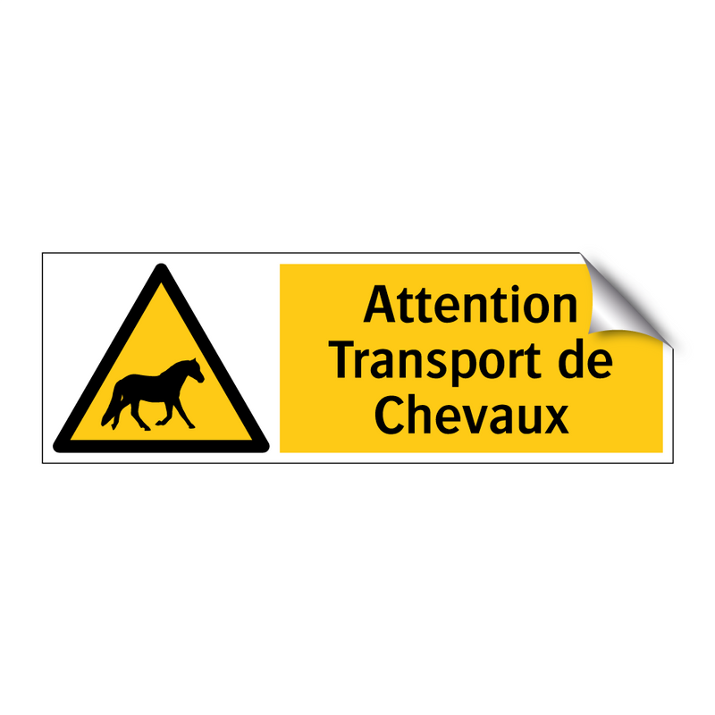 Attention Transport de Chevaux
