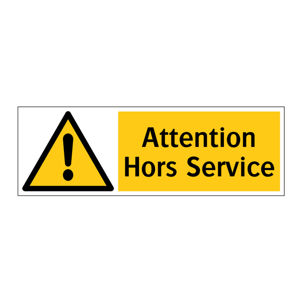 Attention Hors Service