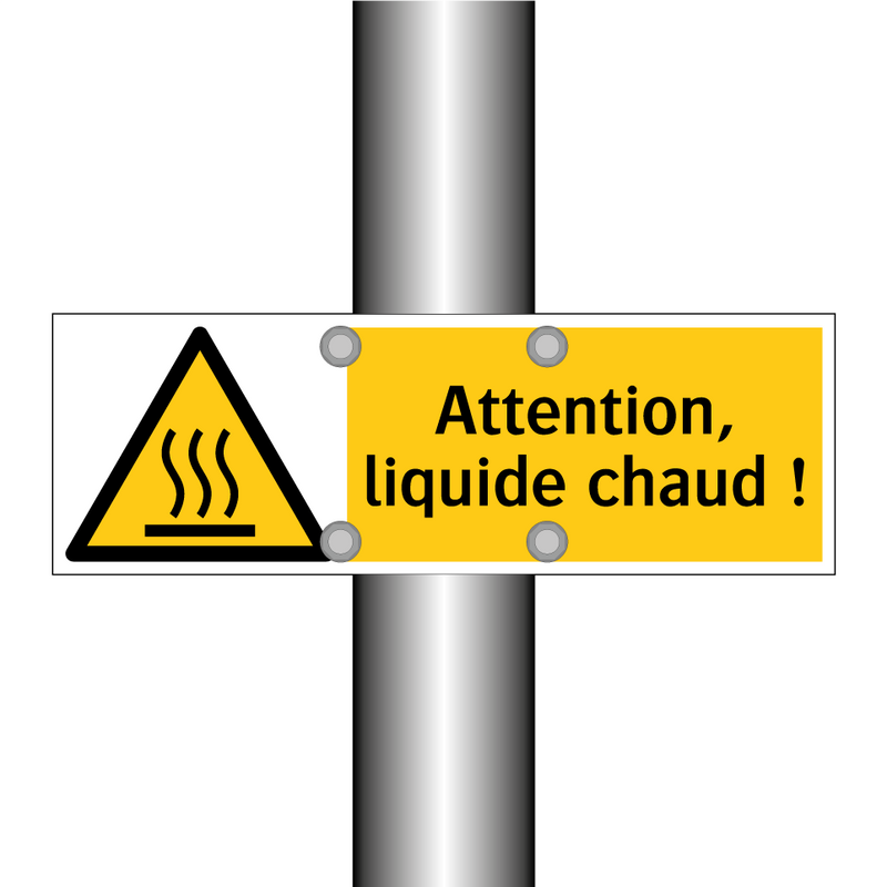 Attention, liquide chaud !