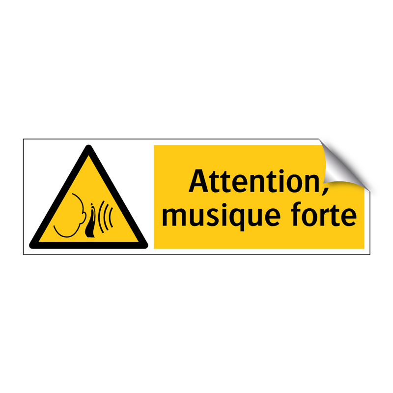 Attention, musique forte
