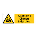 Attention : Chariots industriels