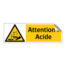Attention ! Acide