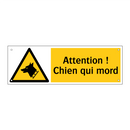 Attention ! Chien qui mord