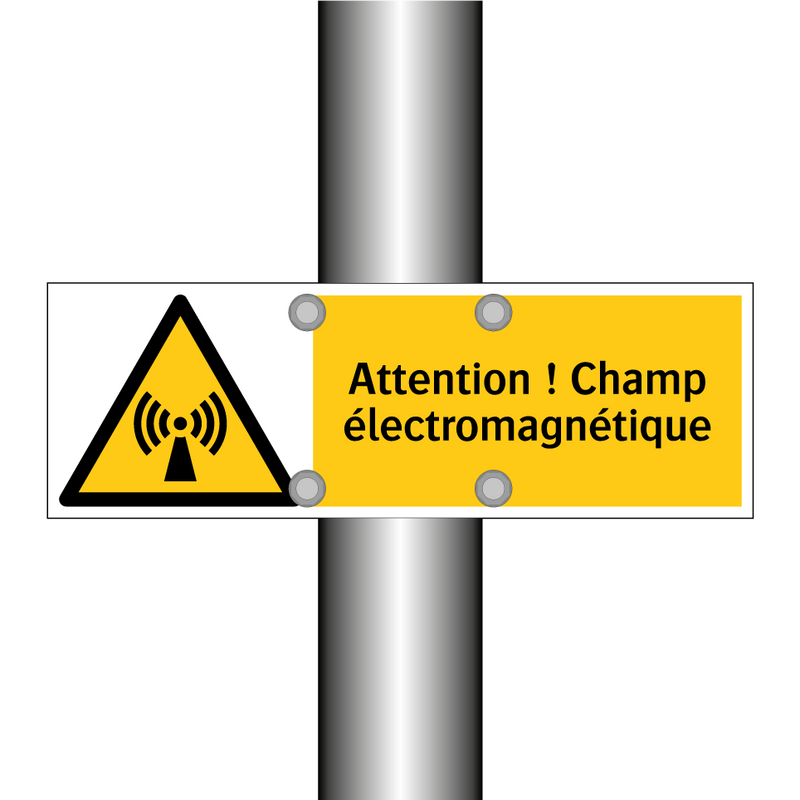 Attention ! Champ électromagnétique