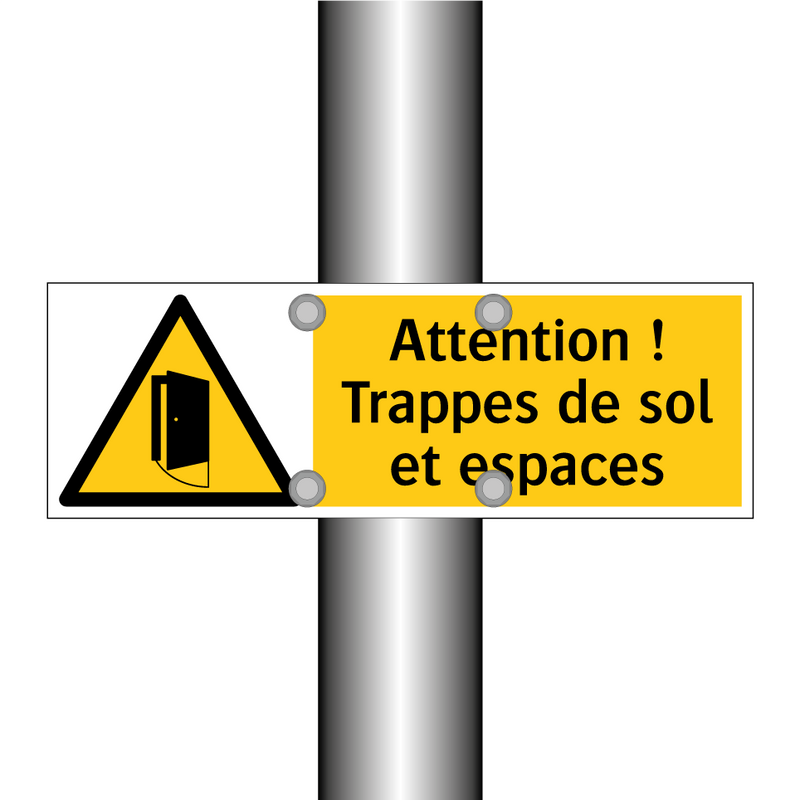Attention ! Trappes de sol et espaces