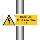Attention ! Mise à la terre !