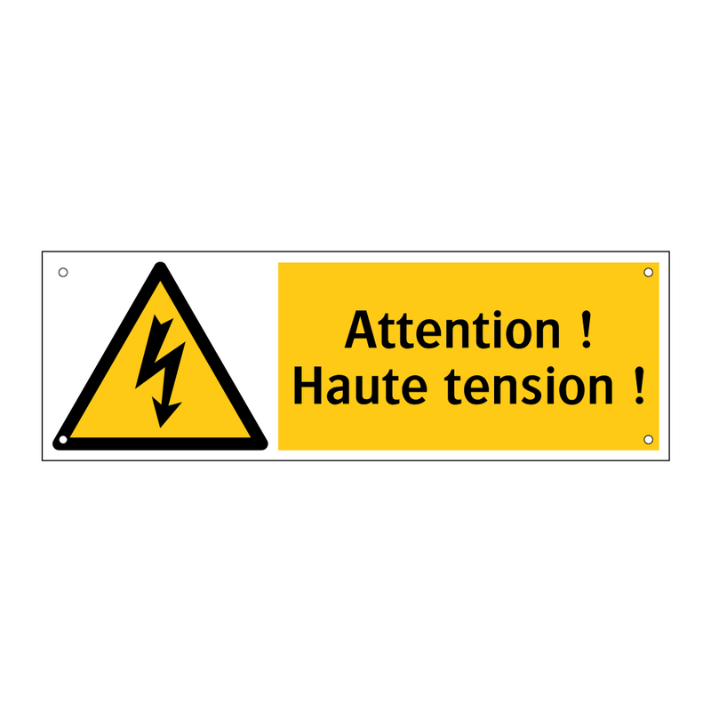 Attention ! Haute tension !