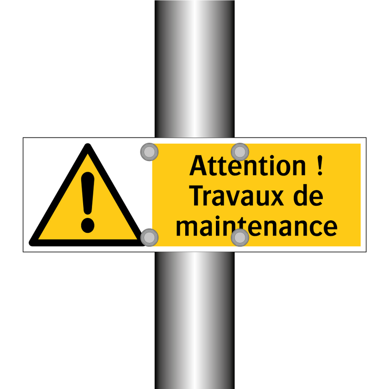 Attention ! Travaux de maintenance