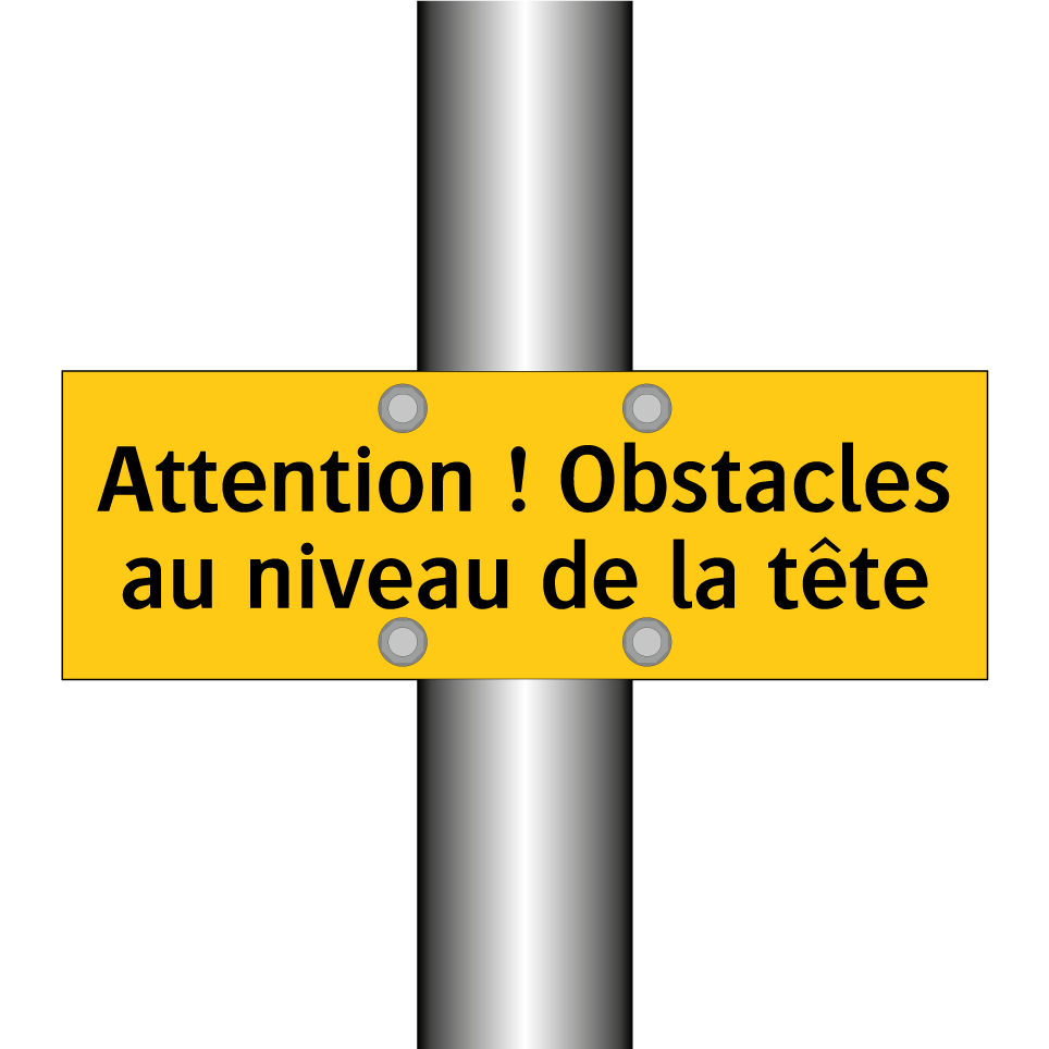 Attention ! Obstacles au niveau de la tête