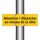 Attention ! Obstacles au niveau de la tête