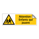 Attention ! Enfants qui jouent