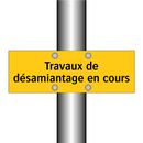 Travaux de désamiantage en cours