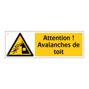 Attention ! Avalanches de toit