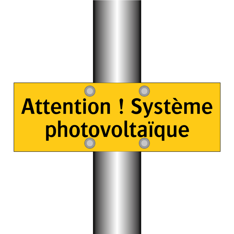 Attention ! Système photovoltaïque