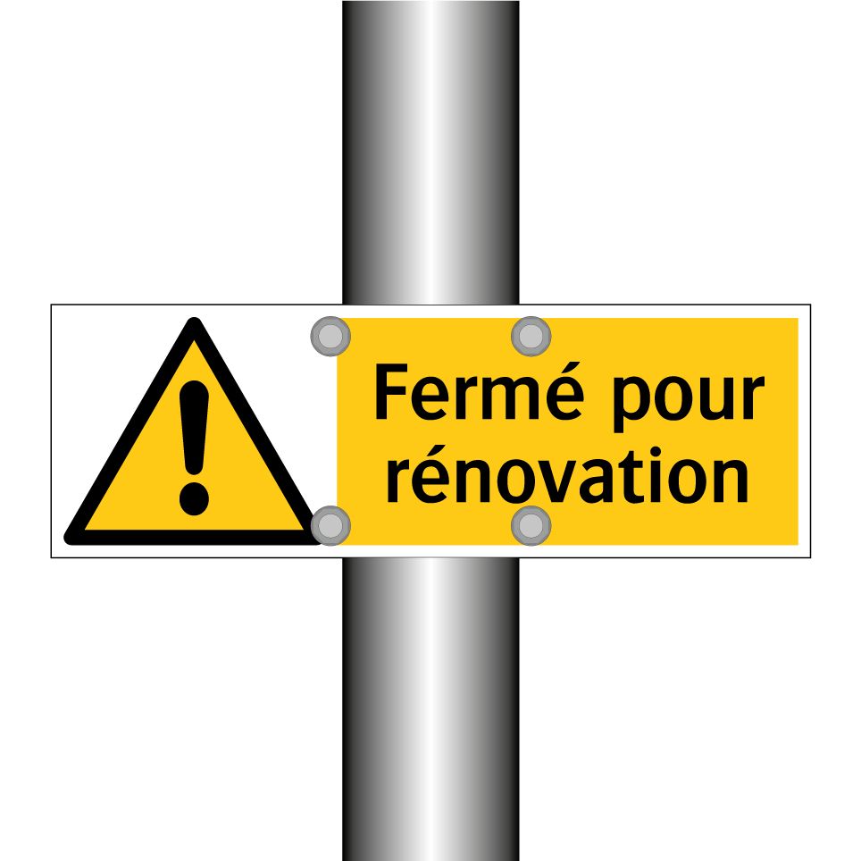Fermé pour rénovation