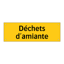 Déchets d'amiante