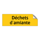 Déchets d'amiante