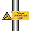 Danger Compresseur d'air