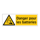 Danger pour les batteries