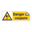 Danger de coupure