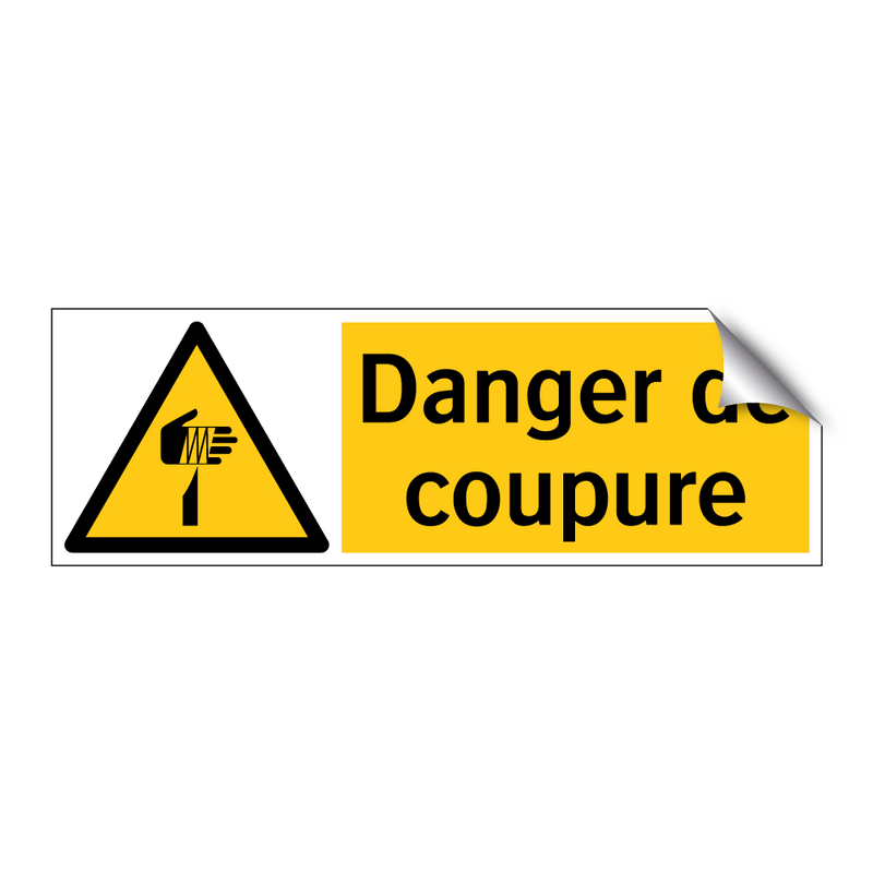 Danger de coupure