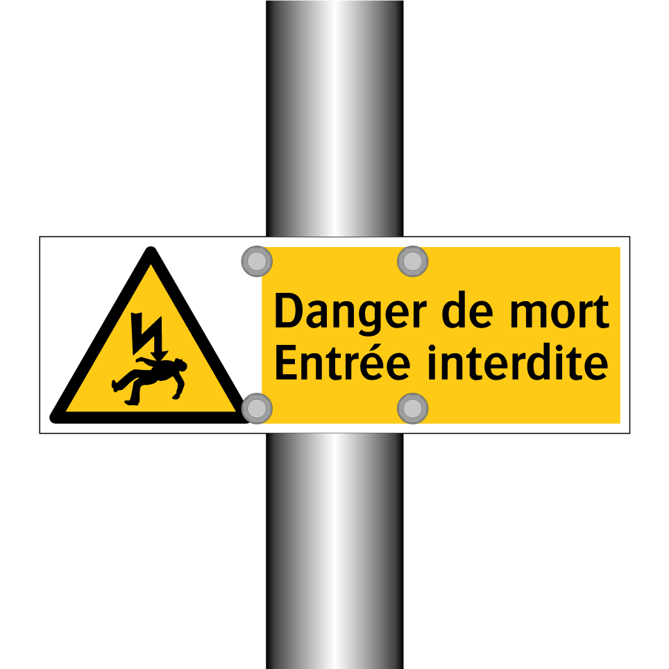 Danger de mort Entrée interdite