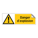 Danger d'explosion