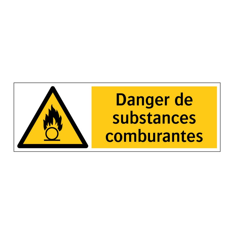 Danger de substances comburantes