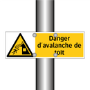 Danger d'avalanche de toit