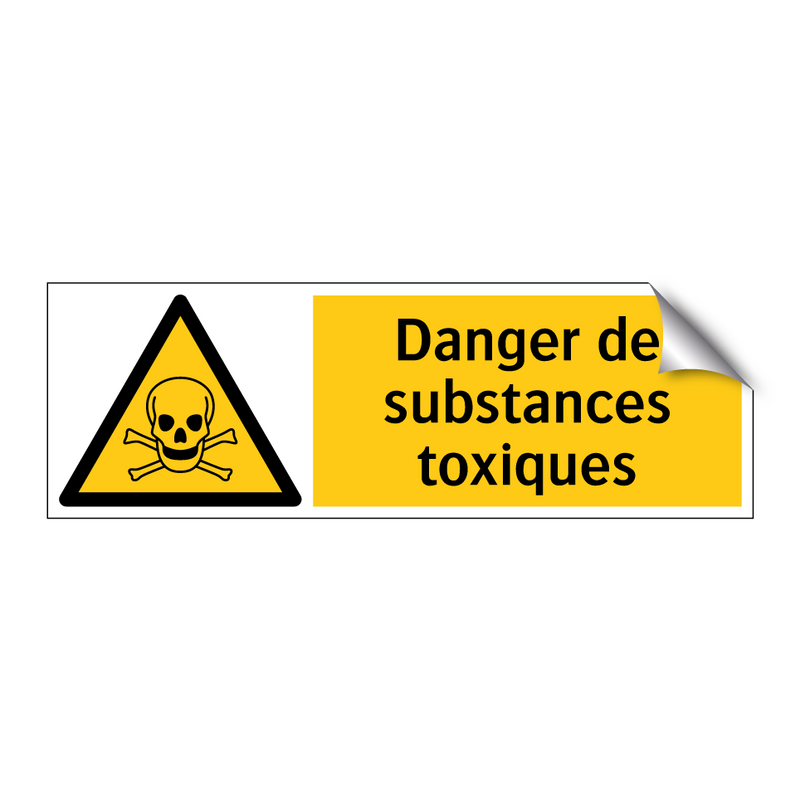 Danger de substances toxiques