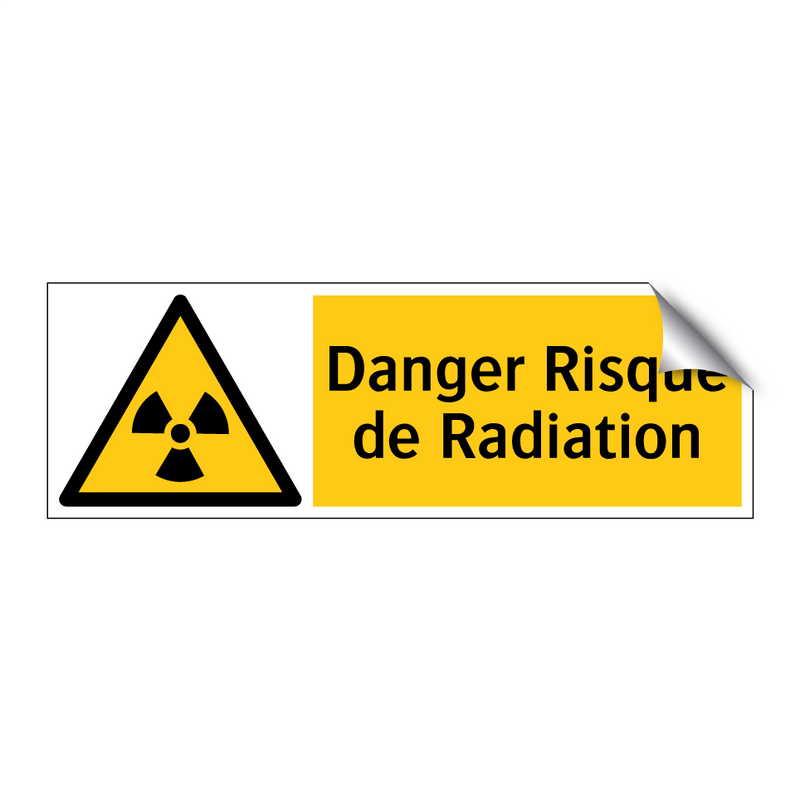 Danger Risque de Radiation