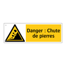 Danger : Chute de pierres