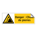 Danger : Chute de pierres