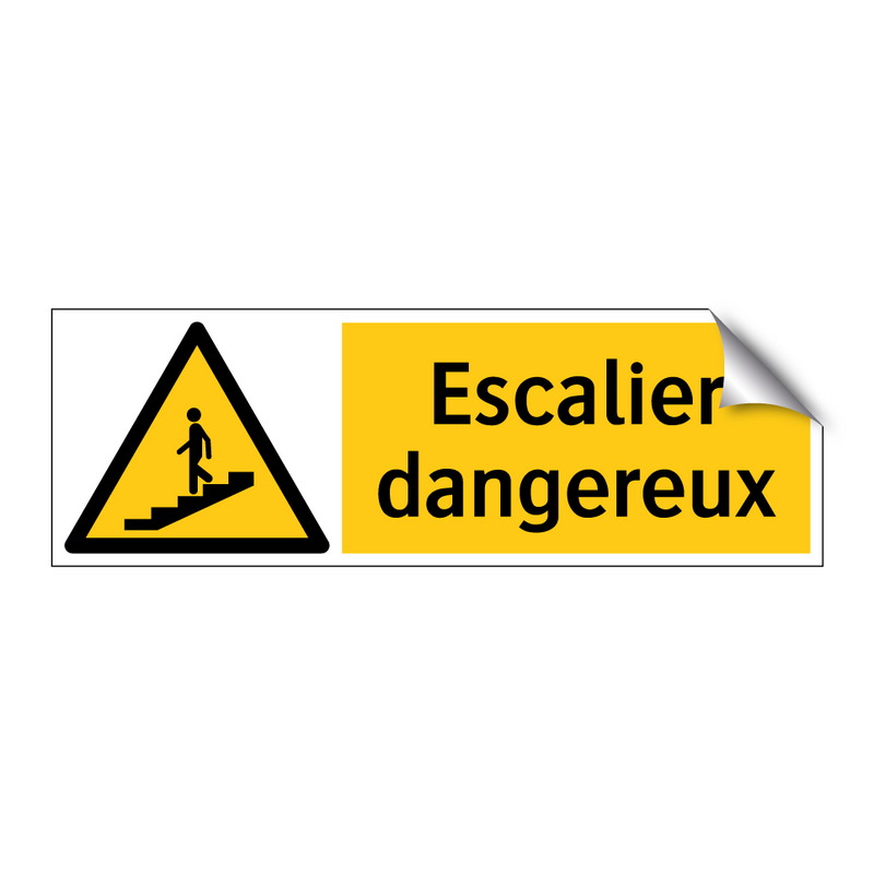Escalier dangereux