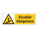 Escalier dangereux