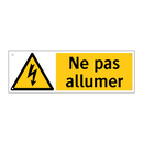 Ne pas allumer