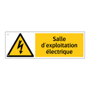 Salle d'exploitation électrique