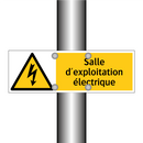 Salle d'exploitation électrique
