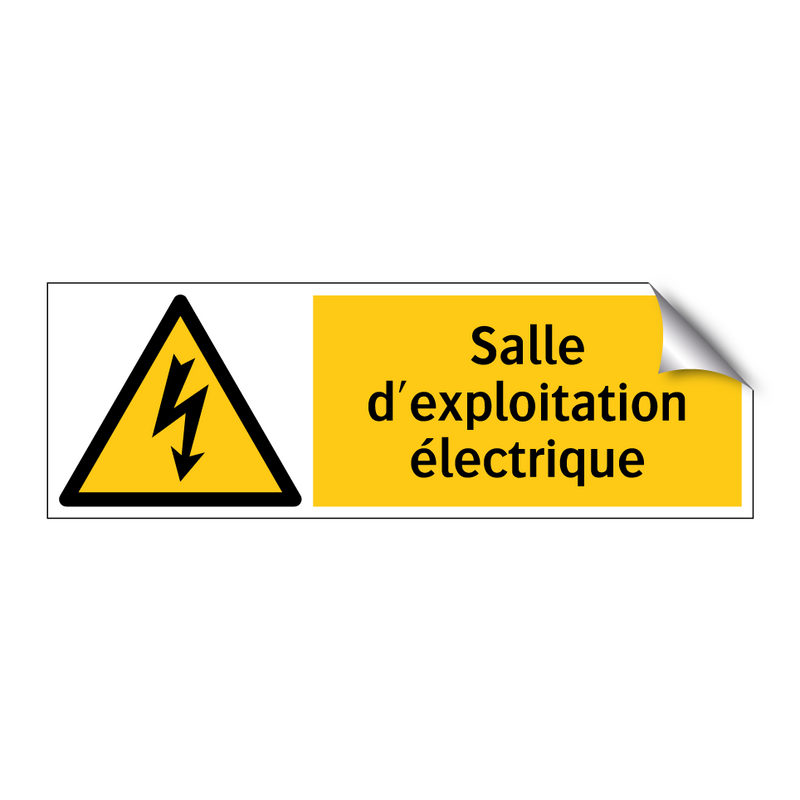 Salle d'exploitation électrique