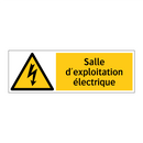 Salle d'exploitation électrique
