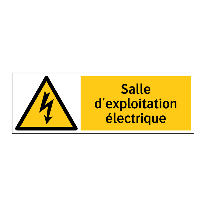 Salle d'exploitation électrique