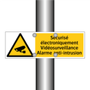 Sécurisé électroniquement Vidéosurveillance Alarme anti-intrusion